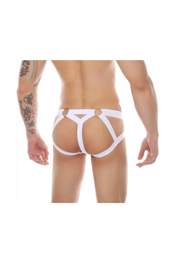 Jocks and Underwear / NoGenderWear Jockstrap Mario White