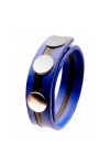 Cock - Glans Rings / Generic Colour Rubber Cockring 3 snaps