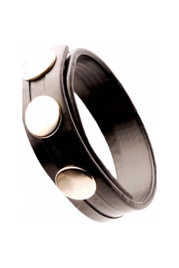 Cock - Glans Rings / Generic Colour Rubber Cockring 3 snaps
