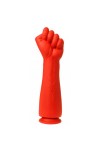 Fist dildók / MK Toys Kéz ökölben tapadókoronggal - piros
