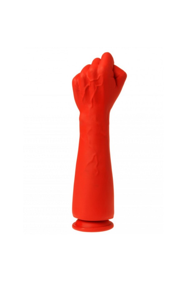 Fist dildók / MK Toys Kéz ökölben tapadókoronggal - piros