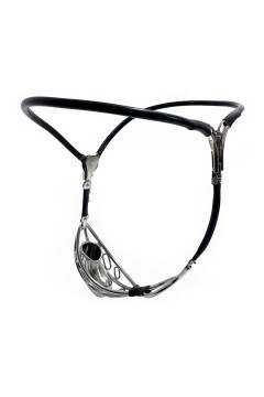 Chastity / CockLock Halfy Chastity cage Metal 10 x 3.2cm
