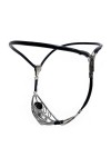 Chastity / CockLock Halfy Chastity cage Metal 10 x 3.2cm