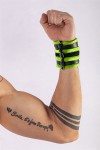 Pénztárcák és táskák / Mister B Neoprene csuklópénztárca fekete neonzöld