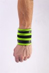 Wallets and Bags / Mister B Neoprene Wrist Wallet Black Neon Green