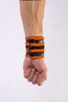 Wallets and Bags / Mister B Neoprene Wrist Wallet Black Orange
