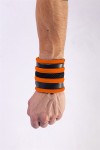 Pénztárcák és táskák / Mister B Neoprene csuklópénztárca fekete narancs
