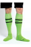 Socks / Mister B URBAN Football Socks with Pocket Neon Green