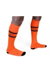 Socks / Mister B URBAN Football Socks with Pocket Orange Black