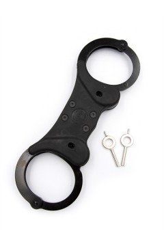 Wrist Restraints / Mister B Cuff Double Lock Rigid Black