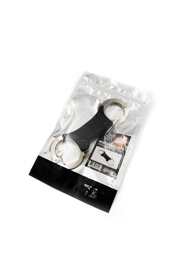 Wrist Restraints / Mister B Cuff Double Lock Rigid Steel