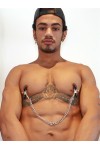 Tit Clamps / Mister B Alligator Clamps Adjustable with Chain