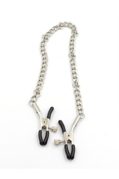 Tit Clamps / Mister B Alligator Clamps Adjustable with Chain