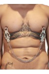 Mell csipeszek / Mister B Japán mellcsipesz lánccal