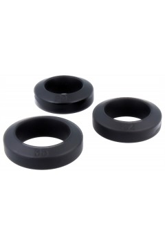 Cock - Glans Rings / Titus 3-Pack Stackers Cock & Ball Rings