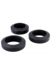 Cock - Glans Rings / Titus 3-Pack Stackers Cock & Ball Rings