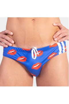Fürdőnadrágok / Barcode Berlin KISS Swimwear Blue