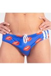 Fürdőnadrágok / Barcode Berlin KISS Swimwear Blue