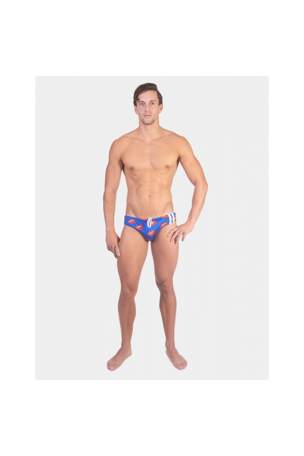 Fürdőnadrágok / Barcode Berlin KISS Swimwear Blue