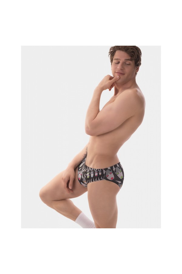 Fürdőnadrágok / Barcode Berlin Fetish Dog Swimsuit Black