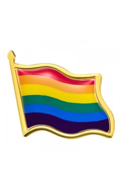 Ajándék és Pride / Pride Fém LGBT zászló kitűző
