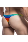 Gifts and Pride, Jocks and Underwear / CUT4MEN Thong Classic Rainbow