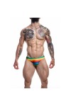 Gifts and Pride, Jocks and Underwear / CUT4MEN Slip Low Rise Rainbow