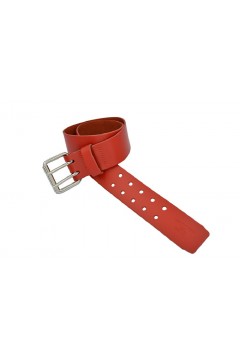 Belts / Mister B Leather Belt 5 cm Double Thorn Red