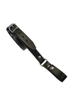 Belts / Mister B Leather Sam Browne Belt - Black