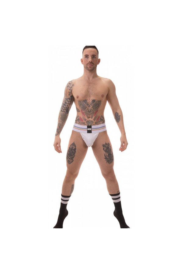 Ajándék és Pride, Alsók és jockstrap -ek / Barcode Berlin Proud Boy jockstrap fehér