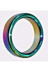Gifts and Pride, Cock - Glans Rings / Push Xtreme High Polished Thick Rainbow Cockring