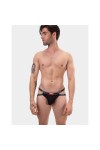 Jocks and Underwear / Barcode Berlin Proud Boy Rib Jock Black