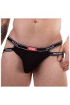Jocks and Underwear / Barcode Berlin Proud Boy Rib Jock Black