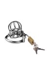 Erényövek / CockLock Spike Cock metal chastity cage