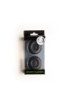 Cock - Glans Rings / Sport Fucker Stacker Rings 2-Pack Black