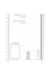 Cock Bondage / Man Cage Chastity cage Model 29 - 9.5 x 3.2cm Clear