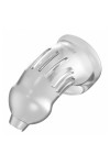 Cock Bondage / Man Cage Chastity cage Model 29 - 9.5 x 3.2cm Clear