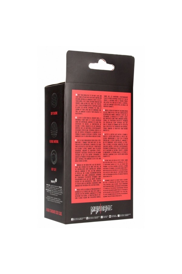 Chastity / Man Cage Chastity cage Model 27 - Black