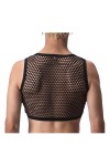 Pólók és trikók / Barcode Berlin Many Crop Top felső fekete