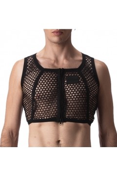 T-shirts and tank-tops / Barcode Berlin Crop Top Filet Many Black