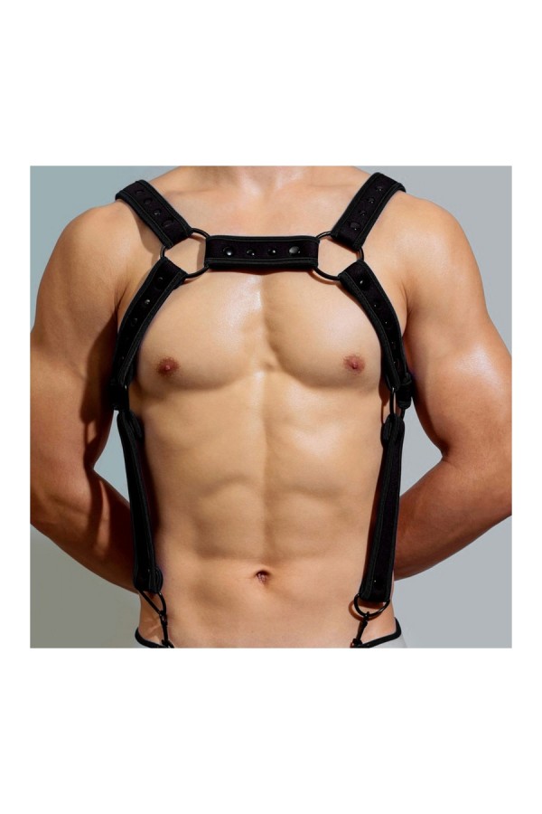 Harnessek / BDSMaster Neo Neoprene mellharness