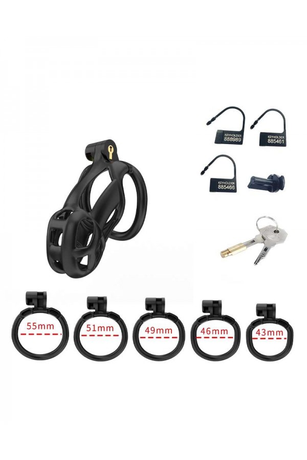 Chastity / Rimba P-Cage Chastity PC01 - Black