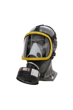 Gasmasks / Men Army Show Max gas mask Black-Yellow