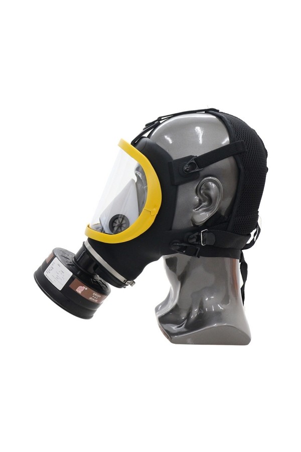 Gasmasks / Men Army Show Max gas mask Black-Yellow