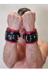 Wrist Restraints / Mister B Leather Lockable Wrist Restraints