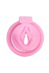 Chastity / CockLock Sissy Chastity Cage Pink 4 x 3.7cm