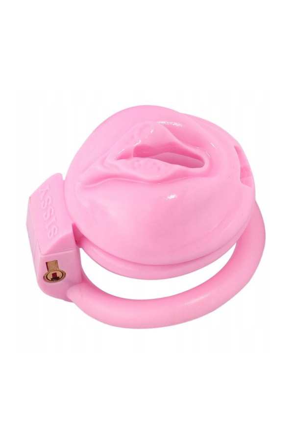 Erényövek / CockLock Sissy férfi erényöv - rózsaszín
