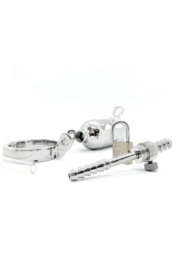 Chastity / Black Label The Tap Stainless Steel Chastity Cage