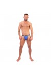 Jocks and Underwear / Push Premium Mesh Jock - royal/white