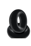 Cock - Glans Rings / Hünkyjunk Stiffy Cockring 2-Pack - Tar Ice